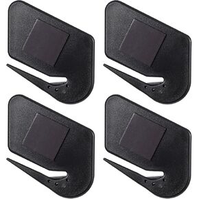 4Pcs Letter Opener, Envelope Slitter for Mail with Magnetic Storage, Safe Blade Openers for Package, Paper, Letter