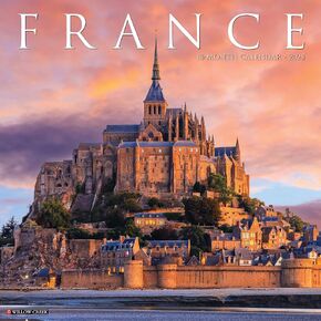 France 2025 12" x 12" Wall Calendar