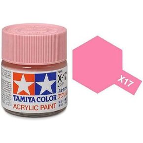 Tamiya Models X-17 Mini Acrylic Paint, Pink