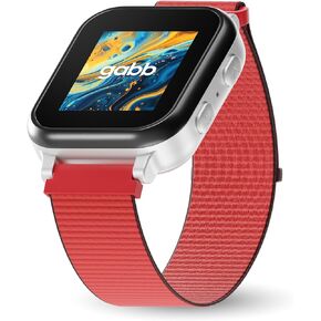Gabb Watch Authentic Sport Band - Hot Pink -Hook and Loop Breathable Smart Watch Replacement Strap, One Size, Comfortable, Easy to Use, Stylish, Colors for Boys and Girls Watch Watch 2