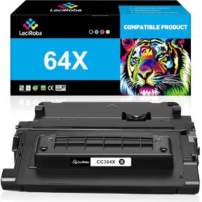 Leciroba 64x 24،000 pages استبدال خرطوشة الحبر السوداء عالية العائد لـ HP 64x CC364X لـ HP LaserJet P4015 P4015DN P4015N P4015TN P4015X P4515N P4515TN P4515X PRINTER