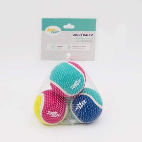 Zippy Paws ZP465 Zippyballz 3-Pack Dog Toy ، 200 G