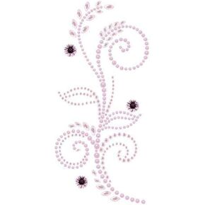 Prima Marketing 655350544621 Say It in Crystals Scrapbooking Embellishments, Pink