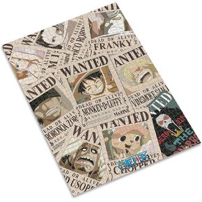 ABYstyle One Piece Anime Wanted Poster Jigsaw Puzzle 1000 Pcs Featuring Luffy, Zoro, Chopper & Sanji Ideal Gift for Anime and Puzzle Enthusiasts Family-Friendly Activity