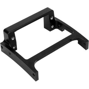 RC Servo Mount ، سبيكة الألومنيوم المتوازنة قيادة مستقرة RC زاحف بديل جبل المؤازرة ل SCX10 II 1/10 RC CARS (أسود)