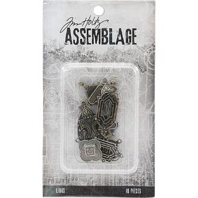 Advantus Tim Holtz Assemblage يربط Art Deco ، المعدن