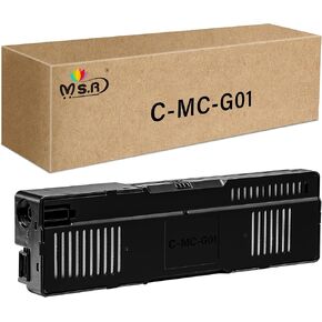 MS.R MC-G01 Maintenance Cartridge SKU 4628C001 Compatible for Canon MAXIFY GX7021 GX5020 GX7000 GX7020 GX6020 GX6040 GX6050 GX7040 GX7050 Printer(1 Pack)