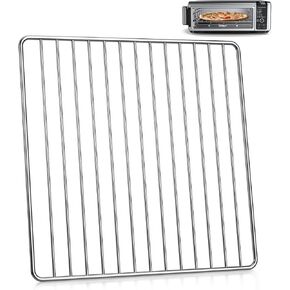 Stainless Steel Baking Tray Pan and Air Fryer Basket Compatible with Cuisinart Airfryer TOA-060 and TOA-065 for Cuisinart air fryer replacement parts
