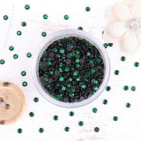 Threadart SS10 (3mm) Olivine Hot Fix Rhinestones 10 Gross (1440/pkg) Hotfix - Iron on - Hot Fix