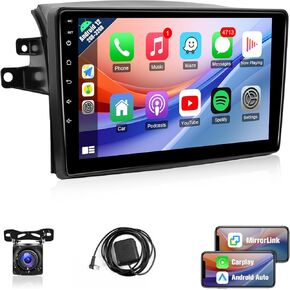 Naifay Android 12 Car Stereo for Toyota Sienna 2004-2010 9inch IPS Touch Screen for Toyota Sienna Radio with Wireless Apple CarPlay Android Auto Bluetooth GPS WiFi SWC - Support Original J.B.L System