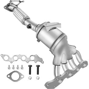 Catalytic Converter Compatible with Ford Explorer 2011 2012 3.5L Rear Front Left,Replace 16719,16720,674-615,674615,641388(EPA Compliant high flow catalytic converter)
