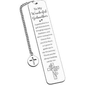 حشوات سلة عيد الفصح للفتيات عرابة هدية من Godchild Godmother Godmark God Mother Gifts for Women Hildrict Fording for Godmother Mothers For Godmother Godmoth