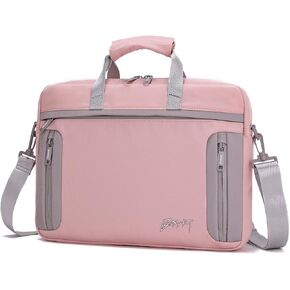 Slim Laptop Bag 15.6 Inch Laptop Briefcase for Women & Men, Waterproof Shoulder Bags