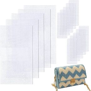 chgcraft 10 pcs 2 sister mesh canvas sheets cover net cover cover diy crrafting handcles for pres