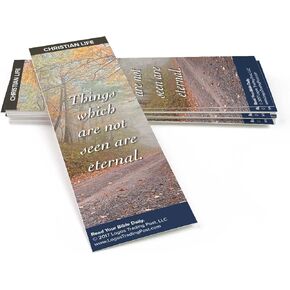 Christian Bookmark with Bible Verse, Pack of 25, Christian Life Themed, Beloved, Let Us Love One Another, 1 John 4:7-8