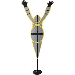 Basketball Confrontation Training Model, Yellow Height Adjustable