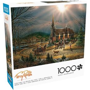 Buffalo Games - Terry Redlin - God Terct Your Youhe - 1000 قطعة من بانورت بانورز للبالغين - اللغز الكامل لليالي - الحجم النهائي هو 26.75 × 19.75