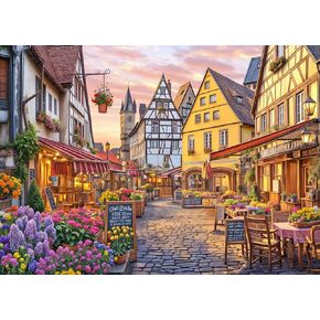 Jigsaw Puzzles for Adults 1000 Piece Puzzle for Adults 1000 Pieces Puzzle 1000 Pieces-Autumn Village