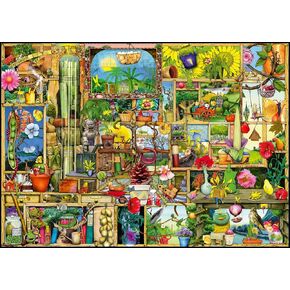 Ravensburger The Pardboard's Cupboard 1000 قطعة بانوراما للبالغين - 12000659 - أدوات مصنوعة يدويًا ، مصنوعة في ألمانيا ، كل قطعة تتناسب معًا بشكل مثالي in Kuwait