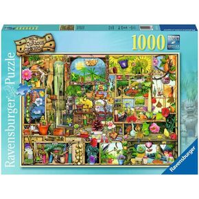 Ravensburger The Gardener's Cupboard 1000 Piece Jigsaw Puzzle for Adults - 12000659 - Handcrafted Tooling, Made in Germany, Every Piece Fits Together Perfectly