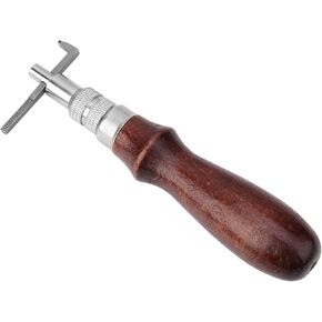 Leather Groover Tool, Professoinal Adaptable Leather Carving Cutting Edge Tools for Leathercraft Work
