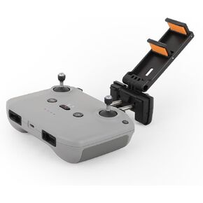 Adjustable Tablet Extended Bracket Holder for DJI Neo /Mini4 Pro/AIR3S Drone Remote Controller RC-N1/RC-N2 Remote Controller iPad Mount Holder (Grey)