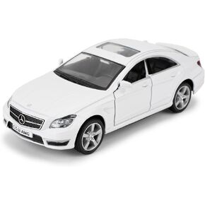 1/36 Mercedes-Benz CLS 63 AMG Alloy Model Car with Pull Back Function Toy Car for Collecting and Decorating Model Toys, Car Gifts for Boys and Girls (Black)
