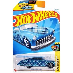 العجلات الساخنة الأرجواني شغف (بلو بلايدر) HW Art Cars 7/10 Treasure Hunt