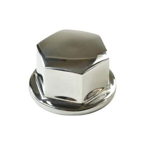 MARINE CITY Stainless Steel Strong Sturdy Steering Wheel Mounting Nut Smooth Design Fine Polish for Marine Boat Yacht Accessory Hardware, Thread Size (18-5/8 Inches)