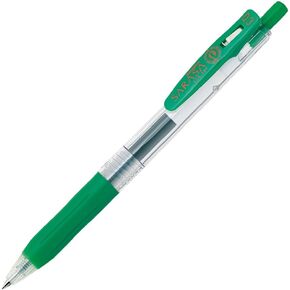 Zebra B-JJH15-FB Gel Ballpoint Pen, Sarasa Clip, 0.3, Blue Black, 10 Pieces