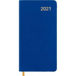 Global Printed Products 2021 Weekly Planner/Calendar: 14 Months (Nov 2020 - Dec 2021), 4" x 7" Black Pocket Organizer
