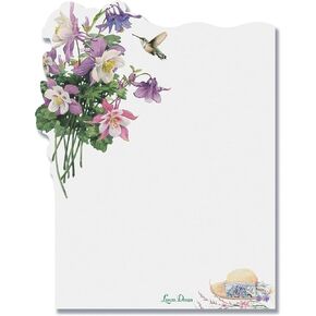 Lissom Design Sticky Notes - Self-Stick Note Pad Sticky Notepad Adhesive Memo Pad for Office or Home, 75-Sheets, Lakeside Breeze
