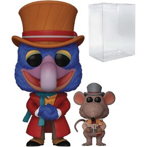 Pop Disney Holiday: The Muppet Christmas Carol - Gonzo في دور Charles Dickens مع Rizzo Funko Vinyl Form