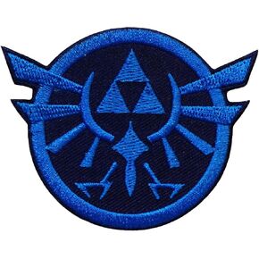 Zelda Triforce Game Logo Embroidered Iron Patches