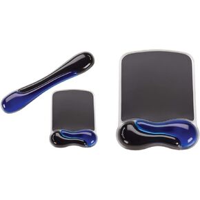 Kensington Duo Gel Mouse & Keyboard Wrist Rest Bundle, Blue
