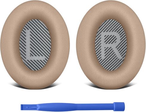 Meliya Replacement Earpads for Bose QuietComfort 35 & Quiet Comfort 35 II Headphones, Ear Pads Cushions with Soft Protein Leather and Noise Isolation Foam for Bose QC 35ii/35/25/15 QC2/Ae2 (Blue) in Kuwait