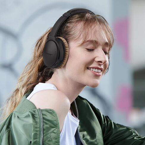 Meliya Replacement Earpads for Bose QuietComfort 35 & Quiet Comfort 35 II Headphones, Ear Pads Cushions with Soft Protein Leather and Noise Isolation Foam for Bose QC 35ii/35/25/15 QC2/Ae2 (Blue) in Kuwait