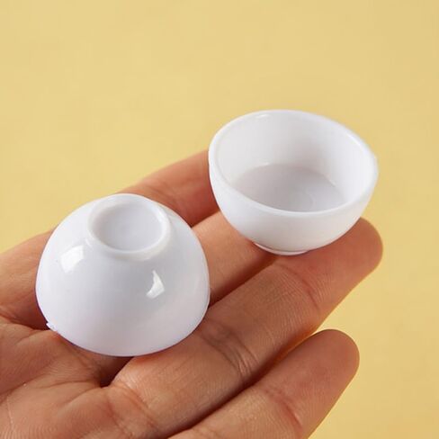 54 Pcs Miniature Food and Play Dolls Bowl Mini Miniature Bowls for Minihouse Dollhouse Accessories Mini House Dish Decor Tableware in Saudi Arabia