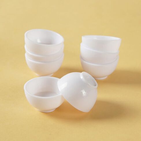 54 Pcs Miniature Food and Play Dolls Bowl Mini Miniature Bowls for Minihouse Dollhouse Accessories Mini House Dish Decor Tableware in Saudi Arabia