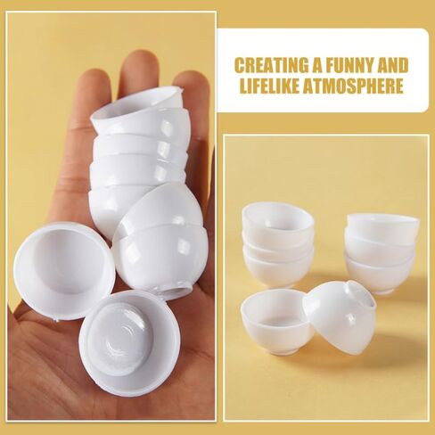 54 Pcs Miniature Food and Play Dolls Bowl Mini Miniature Bowls for Minihouse Dollhouse Accessories Mini House Dish Decor Tableware in Saudi Arabia