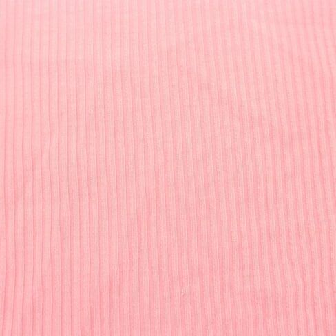Texco Solid Color 4x2 Rib Knit Poly Rayon Spandex Fabric, Black 1 Yard in Saudi Arabia