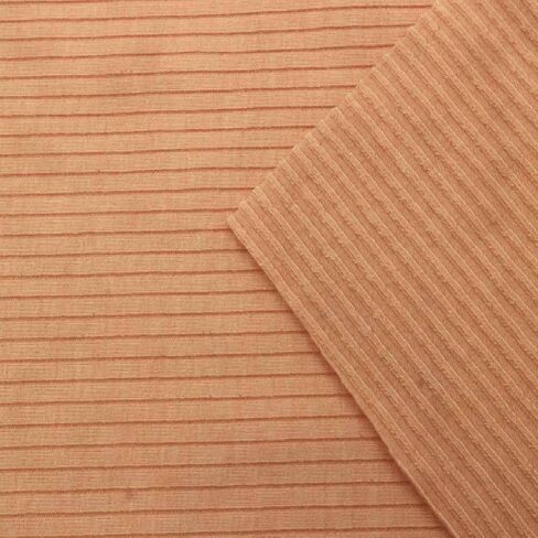 Texco Solid Color 4x2 Rib Knit Poly Rayon Spandex Fabric, Black 1 Yard in Saudi Arabia