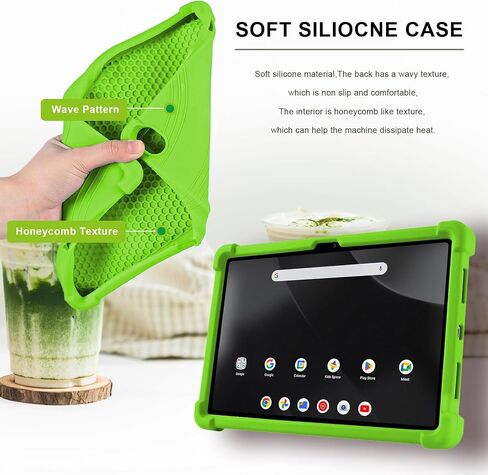 ATOOZ for Onn. 12.1 inch Tablet Pro Case 2024 (Model:100146663),Silicone Case for Onn 12.1 Tablet Pro with Stand (Black) in Kuwait