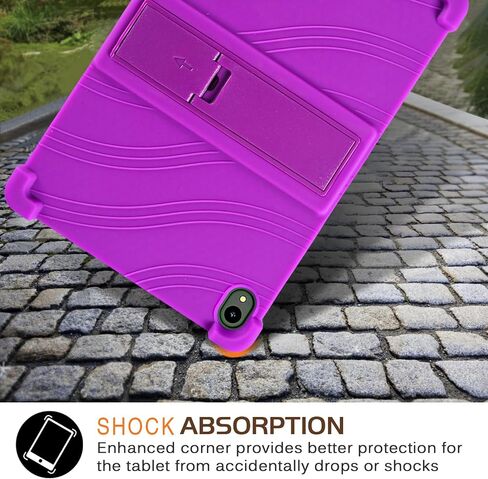 ATOOZ for Onn. 12.1 inch Tablet Pro Case 2024 (Model:100146663),Silicone Case for Onn 12.1 Tablet Pro with Stand (Black) in Kuwait