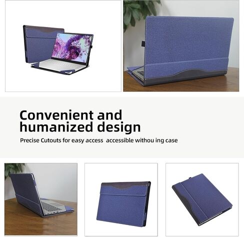 حالة الكمبيوتر المحمول لـ Dell 2024 XPS 16 9640 LAPTOP 16.3 بوصة كمبيوتر محمول كمبيوتر محمول غلاف قابل للفصل (رمادي داكن) in Kuwait