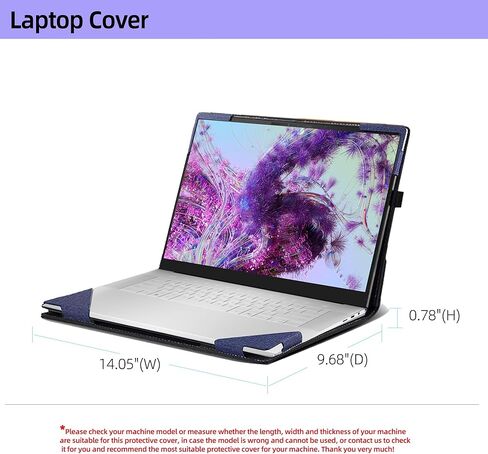 حالة الكمبيوتر المحمول لـ Dell 2024 XPS 16 9640 LAPTOP 16.3 بوصة كمبيوتر محمول كمبيوتر محمول غلاف قابل للفصل (رمادي داكن) in Kuwait