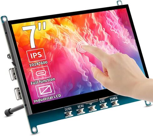 8.9 بوصة اللمس شاشة مع حامل | 1920 * 1200 | 16: 10 | 450nits | الترابط البصري | منفذ HDMI/USB-C | شاشة صغيرة لجهاز الكمبيوتر المحمول MINI PC MAC MINI in Kuwait