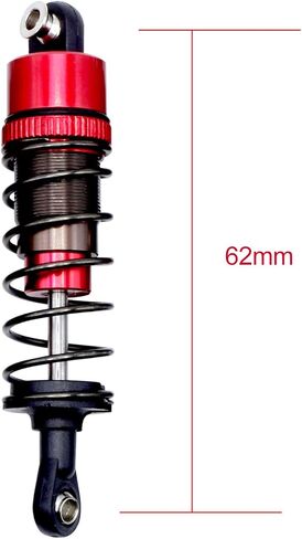 62mm RC Oil Shock Absorber Damper Kit for 1/10 Tamiya TT01 TT02 1/14 Hyper Go H14BM RC Car Upgrade Parts(blue) in Saudi Arabia