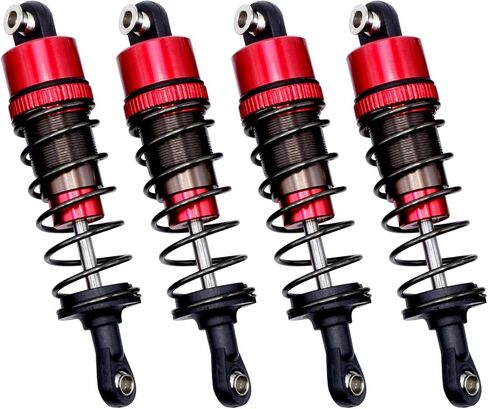 62mm RC Oil Shock Absorber Damper Kit for 1/10 Tamiya TT01 TT02 1/14 Hyper Go H14BM RC Car Upgrade Parts(blue) in Saudi Arabia