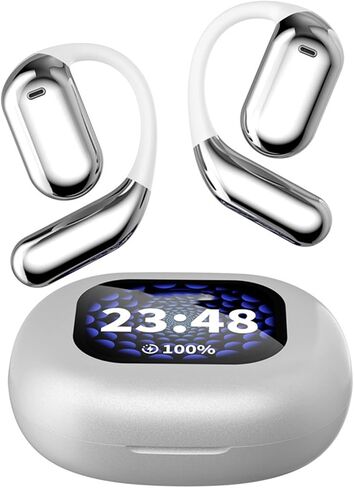LCD الشاشة التي تعمل باللمس مفتوحة فوق سماعات الأذن مع شاشة تعمل باللمس توصيل العظام سماعات الأذن الذكية سماعات الأذن اللاسلكية خارج سماعات الأذن مع أذن الأذن التي لا تذهب في أذنك in Kuwait